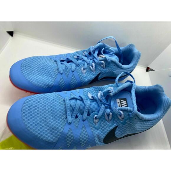 Nike Zoom Rival MD Track And Field Sprint Running Shoes Size 13 Mens 806555-446 - Picture 2 of 12